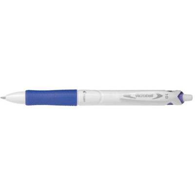 Stylo bille rétractable Grip ACROBALL PURE WHITE 1.0 Trait 0,4 mm Bleu