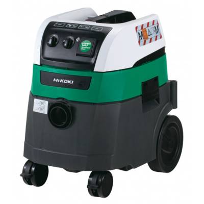 Aspirateur 1200W 4,3m3/min cuve 35L 25/22L poussière/eau classe M - décolm.auto - HIKOKI - RP350YDMWAZ