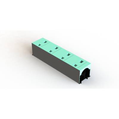 Coffre de volet roulant renforcé THERMIC ELITE 280 mm en fibre pré - Gedimat - CG PRO