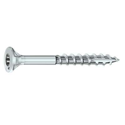 Vis Rocket tête fraisée étoile VYNEX Acier zingué 5x80/50 - Boite de 200 - 351400025061 - Maxoutil