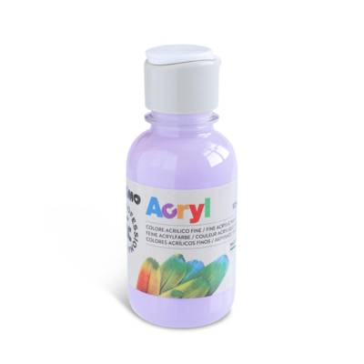 Flacon 125 ml Peinture Acrylique Fine Bouchon Flux Control Lilas 450 - PRIMO