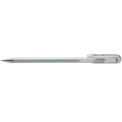 Roller encre gel métallique Hybrid roller K108 Argent - Pentel