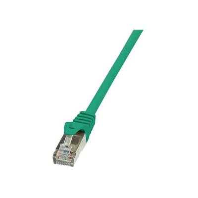 Câble réseau Cat5e F/UTP AWG26 7,50 m Vert