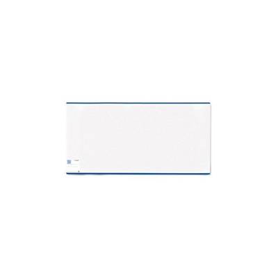 Protège-livre (H)240 x (L)520 mm Bord Bleu Transparent - HERMA