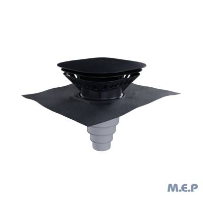 Chapeau de ventilation faibles pertes pour toiture tuile 160 mm - Gedimat - MEP