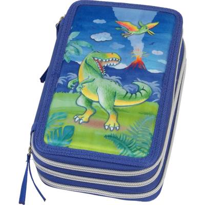 Trousse Ecole Dinosaure 3 compartiments