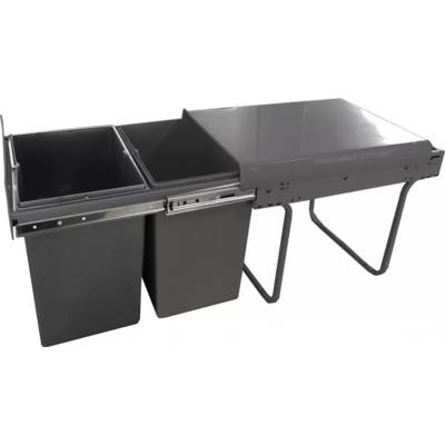 Poubelle de tri sélectif encastrable 40 l - Gedimat - BCD