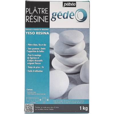 Gédéo Plâtre Résine 1 KG - PÉBÉO