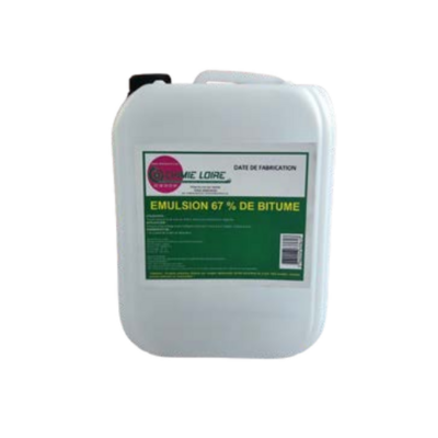 Emulsion bitumineuse 20 L avec bec verseur - Produit de voirie