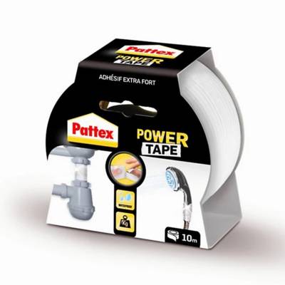 Adhésif de réparation POWER TAPE blanc - Gedimat - PATTEX