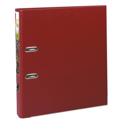 Classeur à levier Prem'Touch dos 50mm A4 bordeaux
