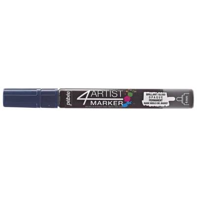 Marqueur peinture 4ARTIST pointe ogive 4 mm Bleu Profond