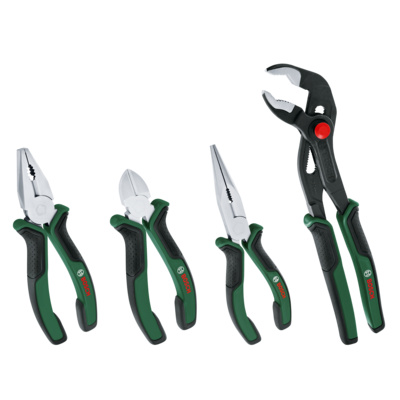 Set de 4 pinces - BOSCH - 1600A02W7K - BOSCH Vert