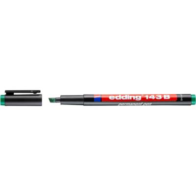 Feutre Permanent 143B Vert Pointe Biseau 1-3 mm - EDDING