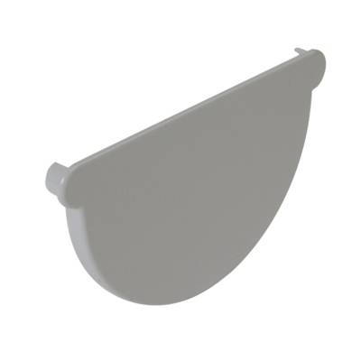 Fond de naissance universel pour gouttière PVC de 25 NICOLL FCN25 coloris gris - Gedimat