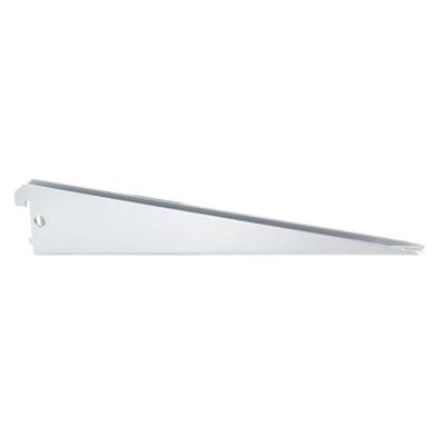 Console double entraxe 32 mm acier blanc - Gedimat - NORAIL
