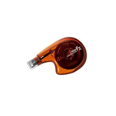 Roller de Correction Latéral "FX" 4,2 mm x 10 m Tête Flexible Orange - PLUS JAPAN