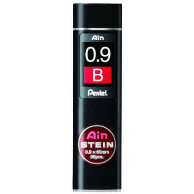 Etui de 36 mines 0,9 mm AIN STEIN C279 dureté B