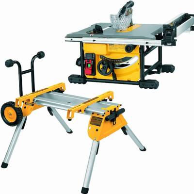 Scie sur table 1850W210 mm DEWALT - avec piètement - DWE7485RS-QS - Maxoutil