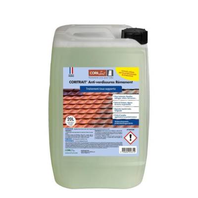 Coritrait' anti-verdissures remanent 20l - Gedimat