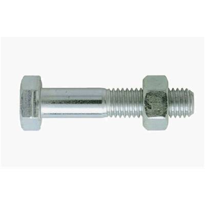 Boulon VISWOOD Tête hexagonale - Ecrou hexagonal acier zingué blanc - Ø 6 x 60/18 mm - Boite de 200 - 9886060 - Maxoutil
