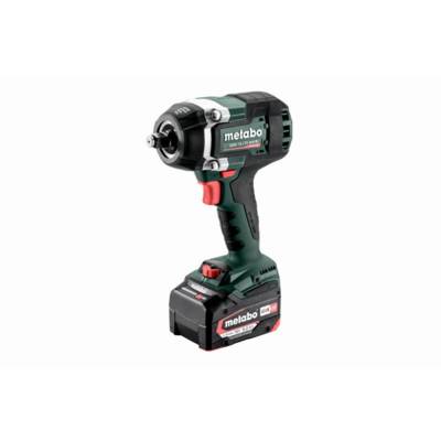 Visseuse à chocs METABO SSW 18 LTX 800 BL - 2 Batteries 5.2 Ah + chargeur - 602403650 - METABO SAS