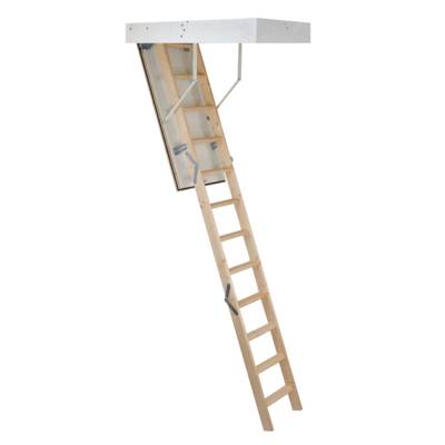 Escalier escamotable MC-STEP bois - Gedimat - MINKA