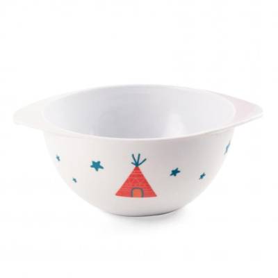 Bol à oreilles en mélamine décorée 35cl