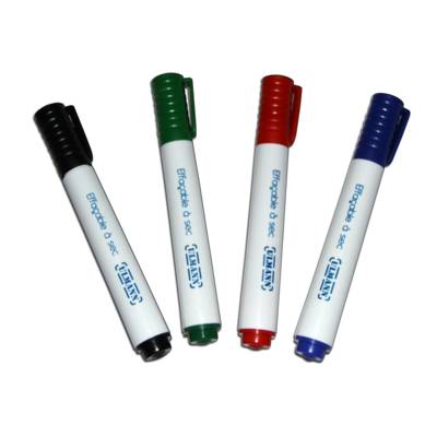 Marqueurs à tableaux effaçables- Boîte de 10 marqueurs