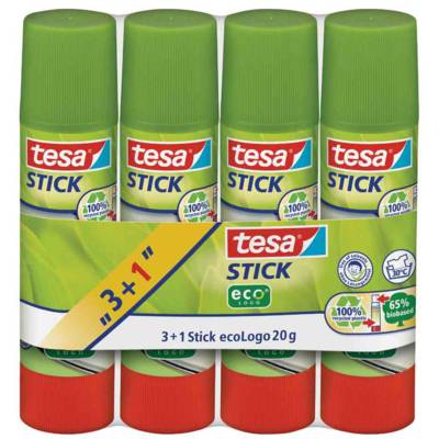 EcoLogo Bâton de colle "3+1", contenu: 20 g