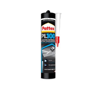 Colle de fixation PL100 blanc - cartouche de 380g - Gedimat - PATTEX