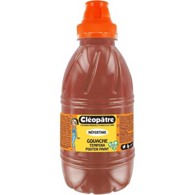 Gouache néfertari baby terre de sienne 500 ml - CLÉOPÂTRE