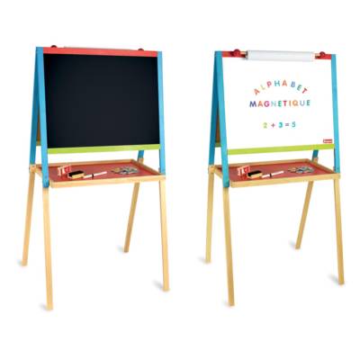 Tableau multifonctions en bois sur pieds