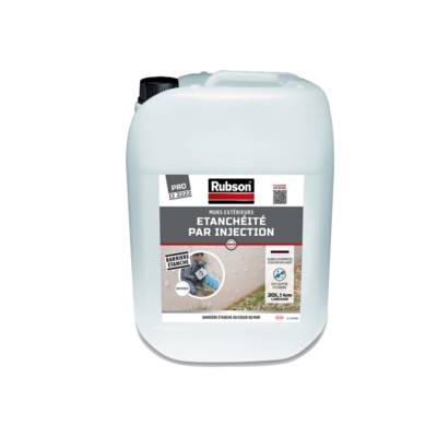 Traitement étanchéité par injection IJ222 - bidon de 20l - Gedimat - RUBSON