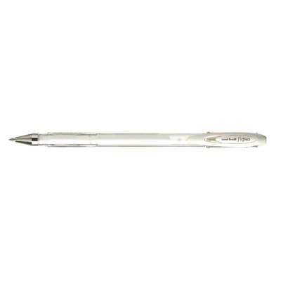 Roller encre gel Signo UM120AC Pte Moy. 0,7mm Blanc - Uni-Ball