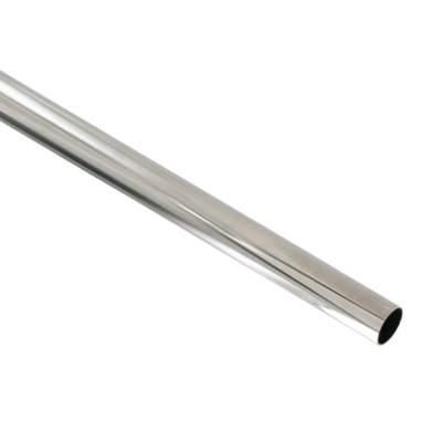 Tube de penderie rond chromé diam.18mm long.1m en vrac 1 pièce - Gedimat