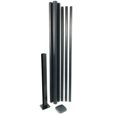 Kit poteau P-MEX à visser - 80 x 80 mm h.0,95 m - Gedimat