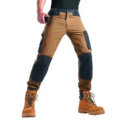 Pantalon KOOPER profil - coloris marron/noir - Gedimat