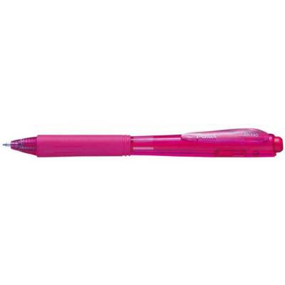 Stylo à bille rétractable WOW BK440, rose - PENTEL
