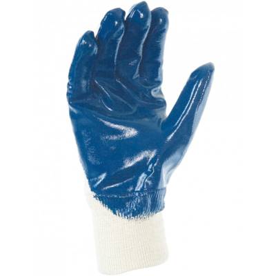 Gant tout enduit support molleton 100% coton SINGER - Manutention lourde milieu humide - Taille 10 - NBR32703 - SINGER FRERES