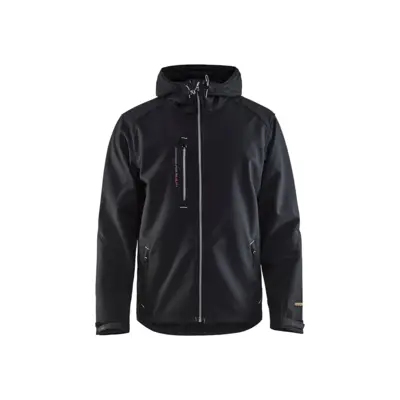 Veste softshell BLAKLADER à capuche - Noir/gris - 494925179992S - BLAKLADER WORKWEAR