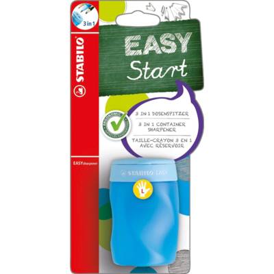 Taille crayons 3 taille de mines EASYsharpener spécial Gaucher Bleu