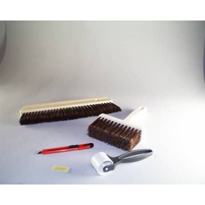 Lot spécial tapissier - brosse, balai, roulette - Gedimat - NESPOLI