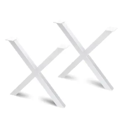 Lot 2 pieds de table cross 695x695 - EMUCA - 2040212
