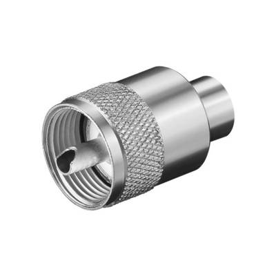 UHF plug for max. 6 mm cable - RG 59/U UHF plug for max. 6 mm cable<br>RG 59/U