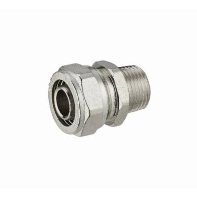 Raccord droit à compression pour tube multicouche NOYON & THIEBAULT - Ø 20 mm à visser mâle M1/2' (15x21) - 3900-1520L1