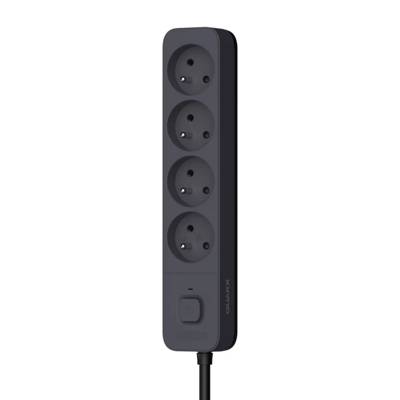 Multiprise 4 prises QUARX 1,5M + interrupteur - Gedimat