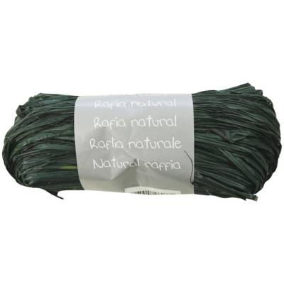 Pelote Raphia Naturel 50g Vert Sapin - CLAIREFONTAINE