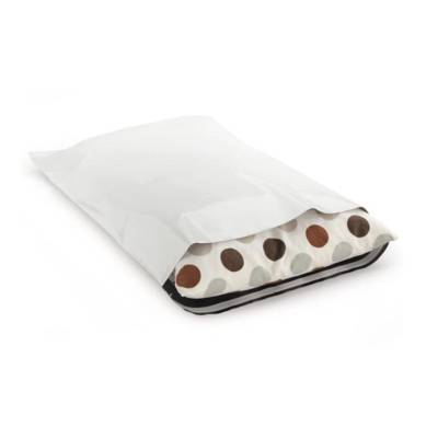 Pack 10 Pochettes plastique opaque 50% recyclée (PEBD) 60 mic 280x400mm