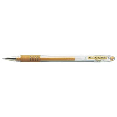 Stylo Roller Encre Gel G1-10 Grip Pointe Large Or
